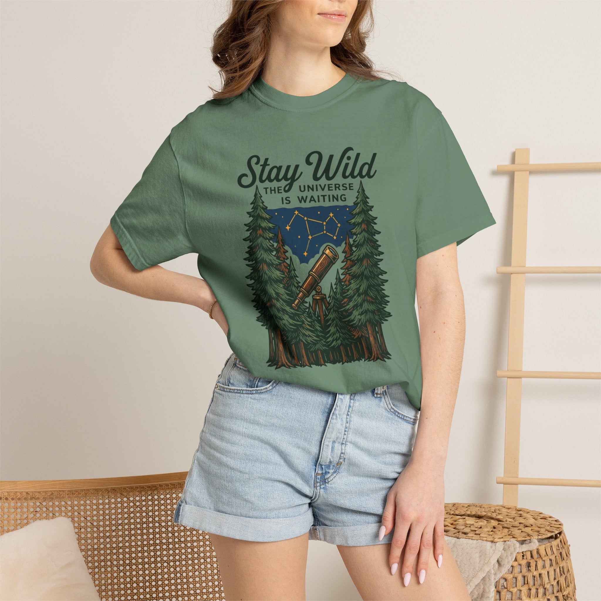 Stay Wild Universe Waiting T-Shirt