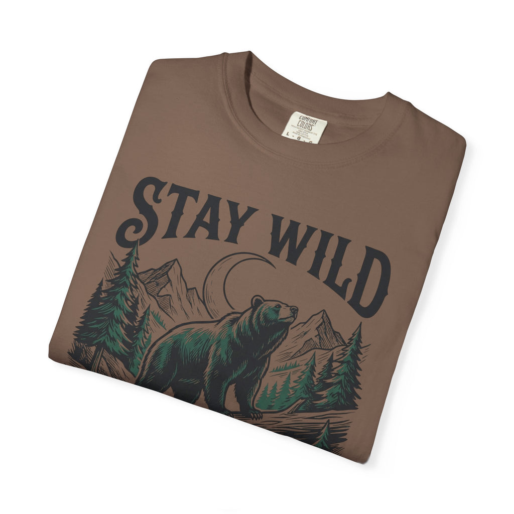 Stay Wild Bear Moon T-Shirt