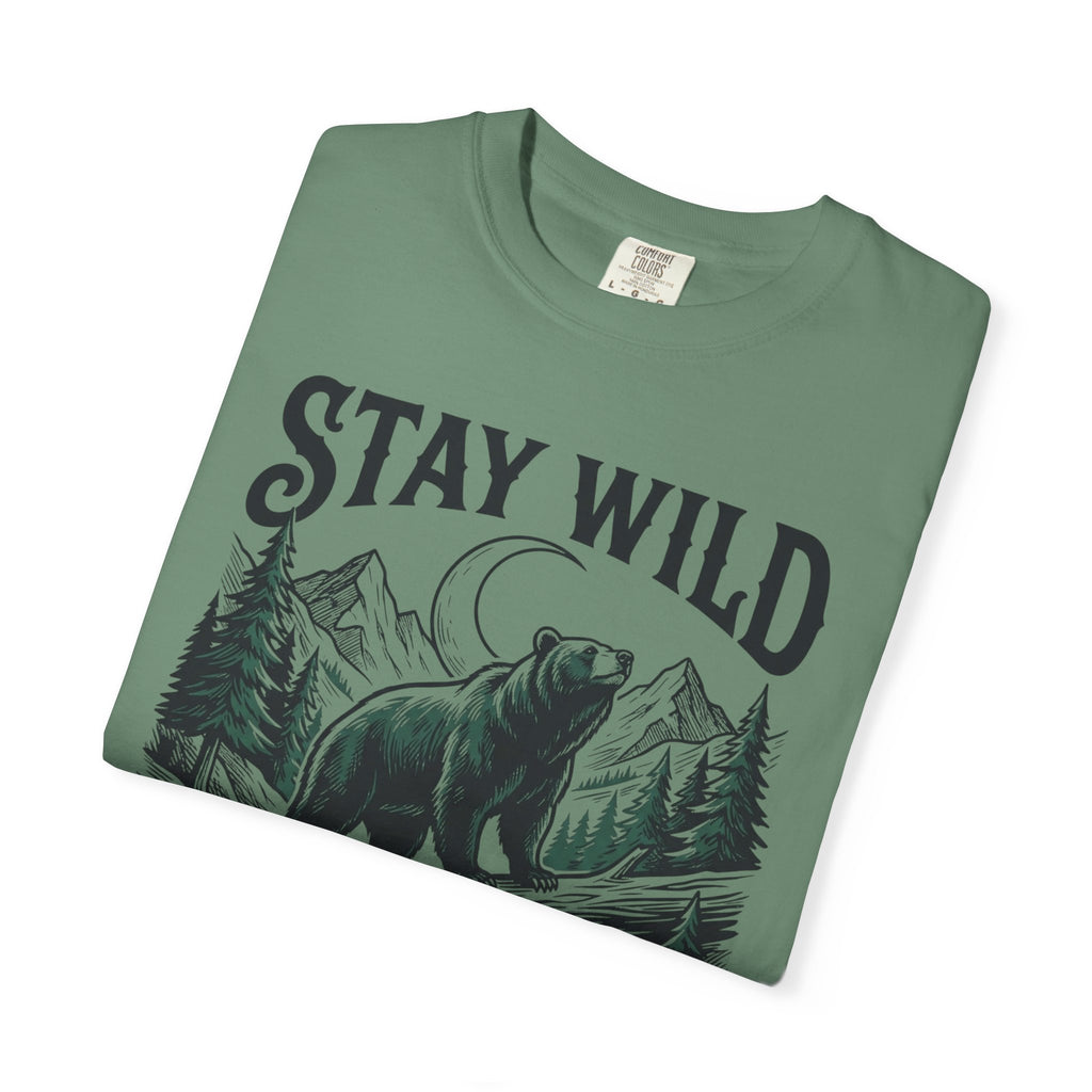 Stay Wild Bear Moon T-Shirt