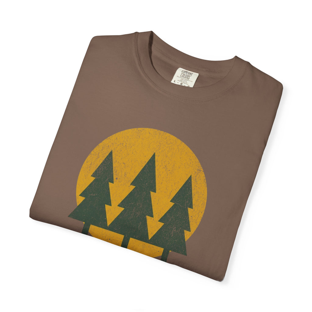 Flat Tree Sunrise T-Shirts