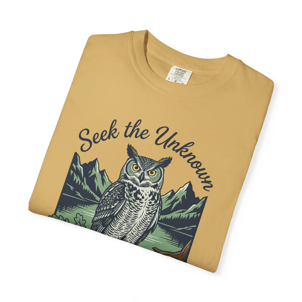 Seek The Unkown Owl T-Shirt