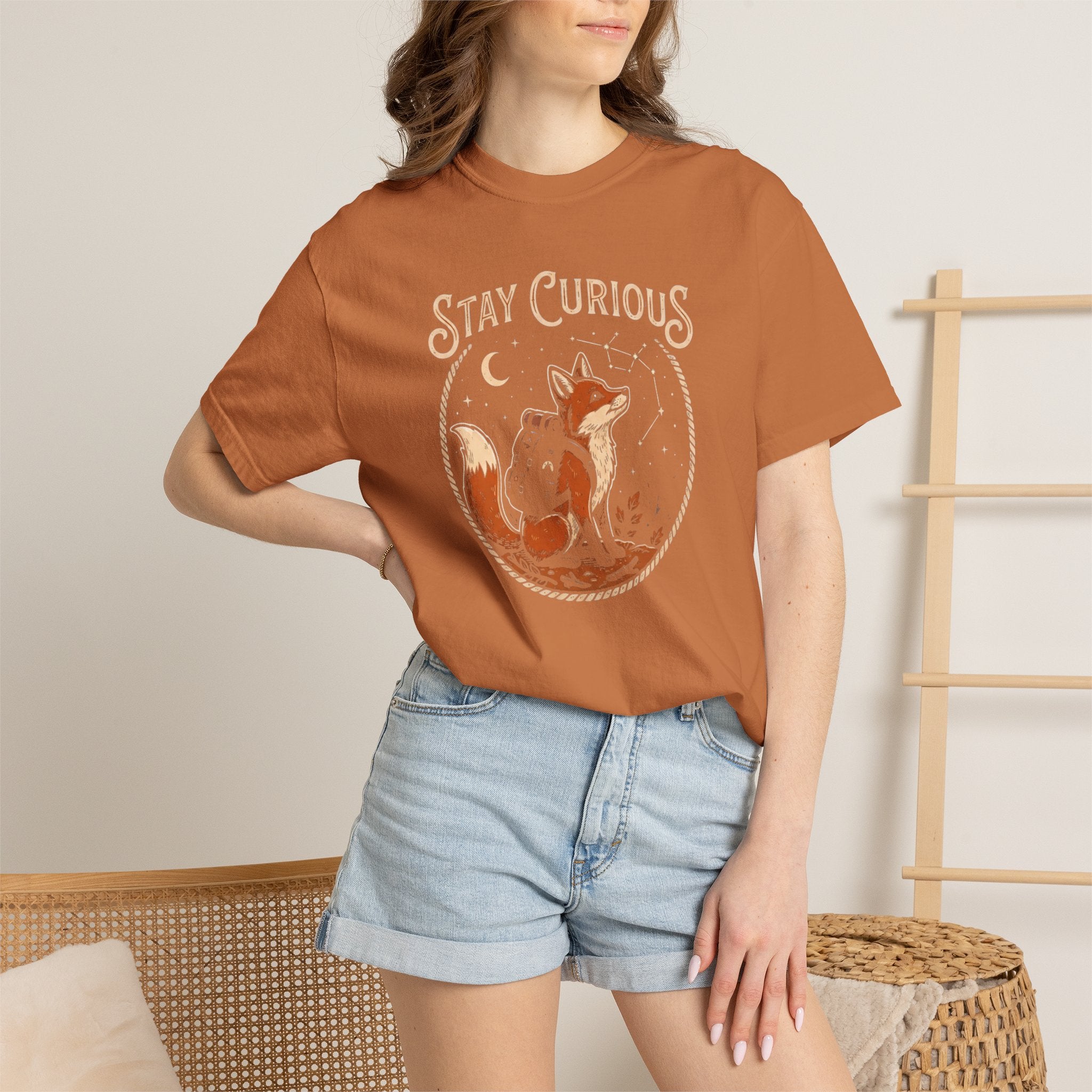 Stay Curious Fox T-Shirt