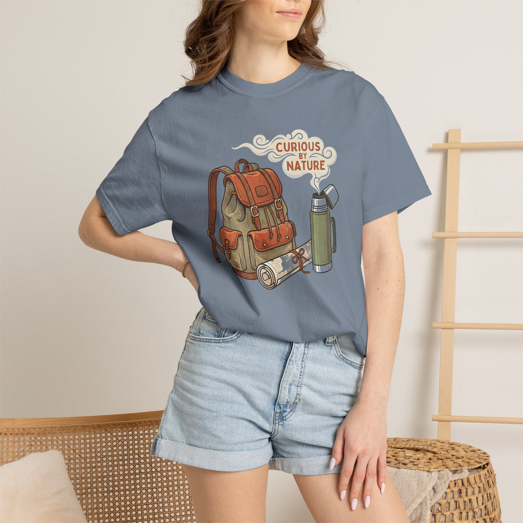 Curious By Nature Backpack T-Shirt