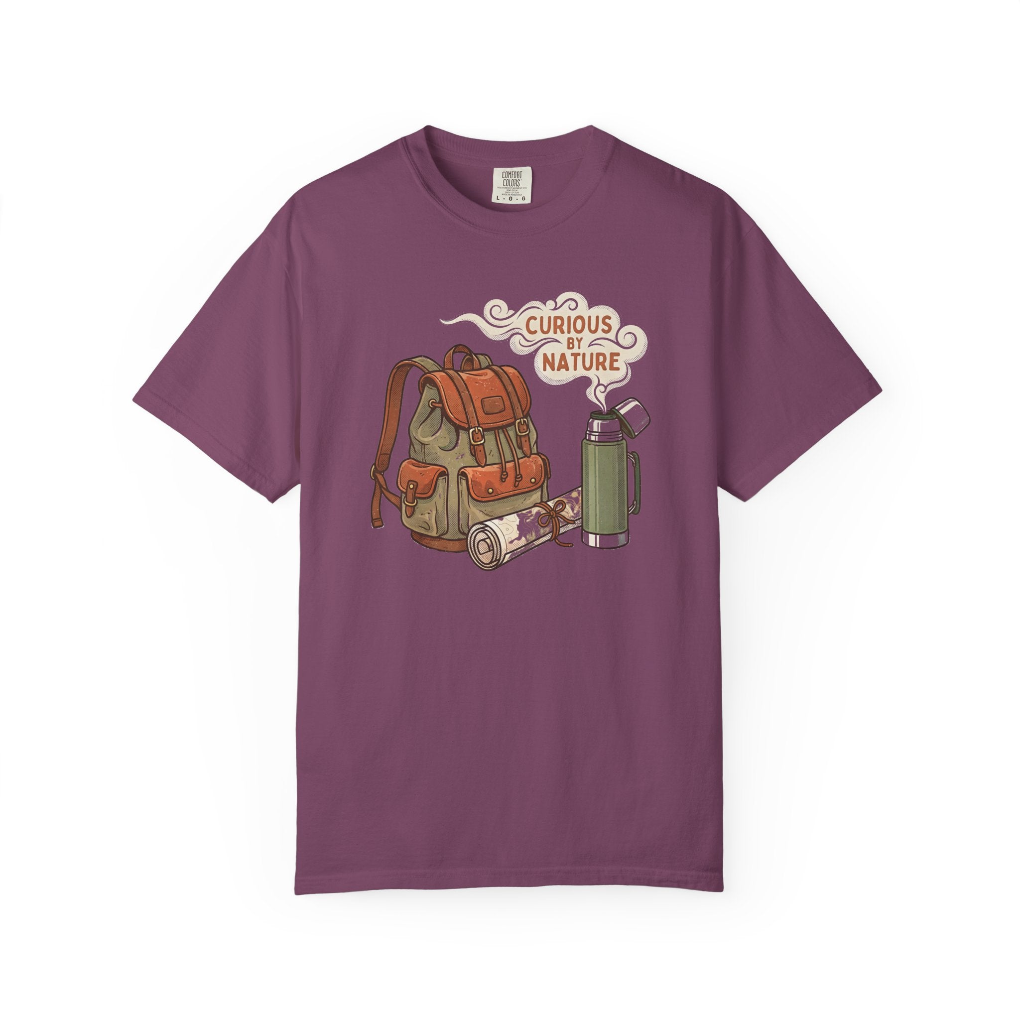 Curious By Nature Backpack T-Shirt