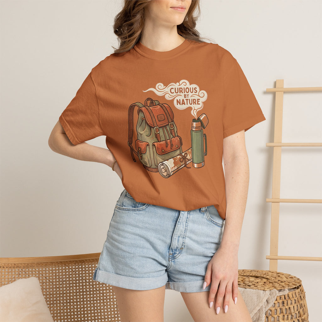 Curious By Nature Backpack T-Shirt