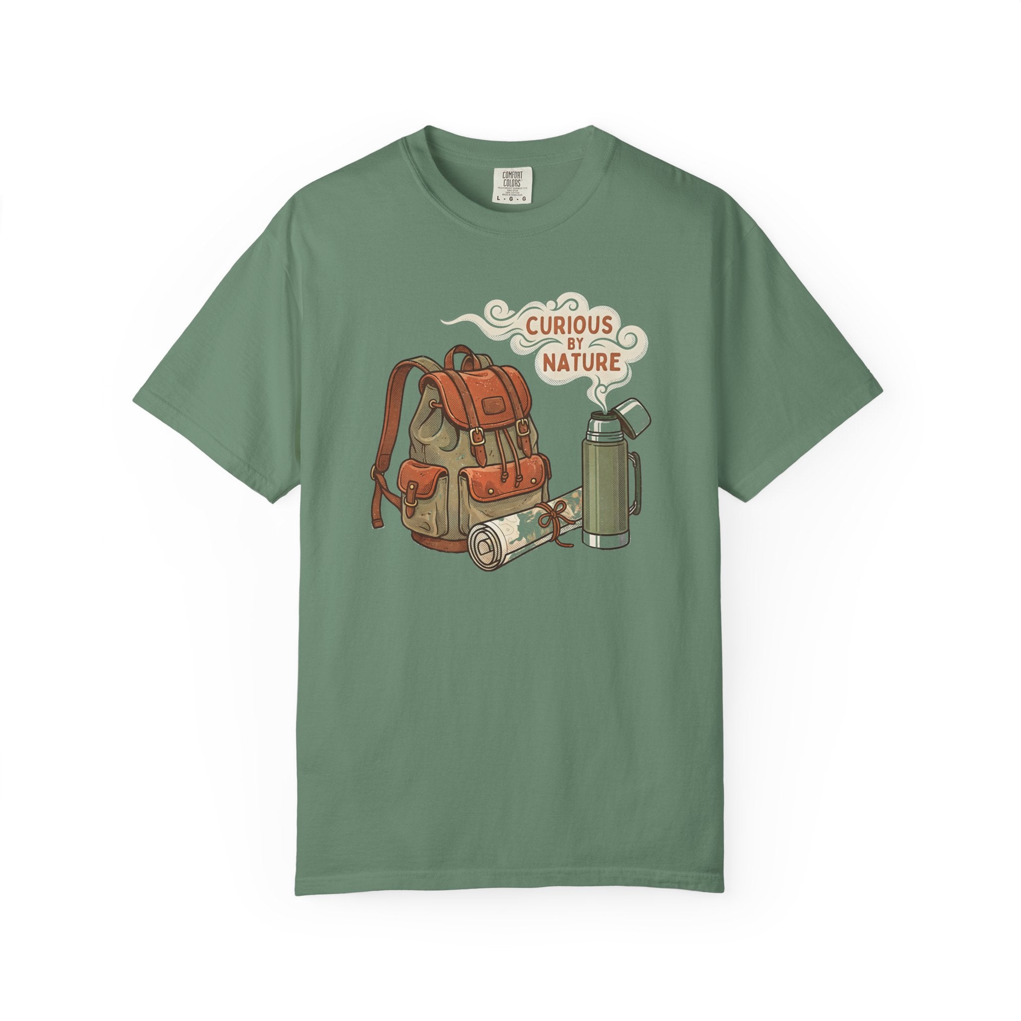 Curious By Nature Backpack T-Shirt
