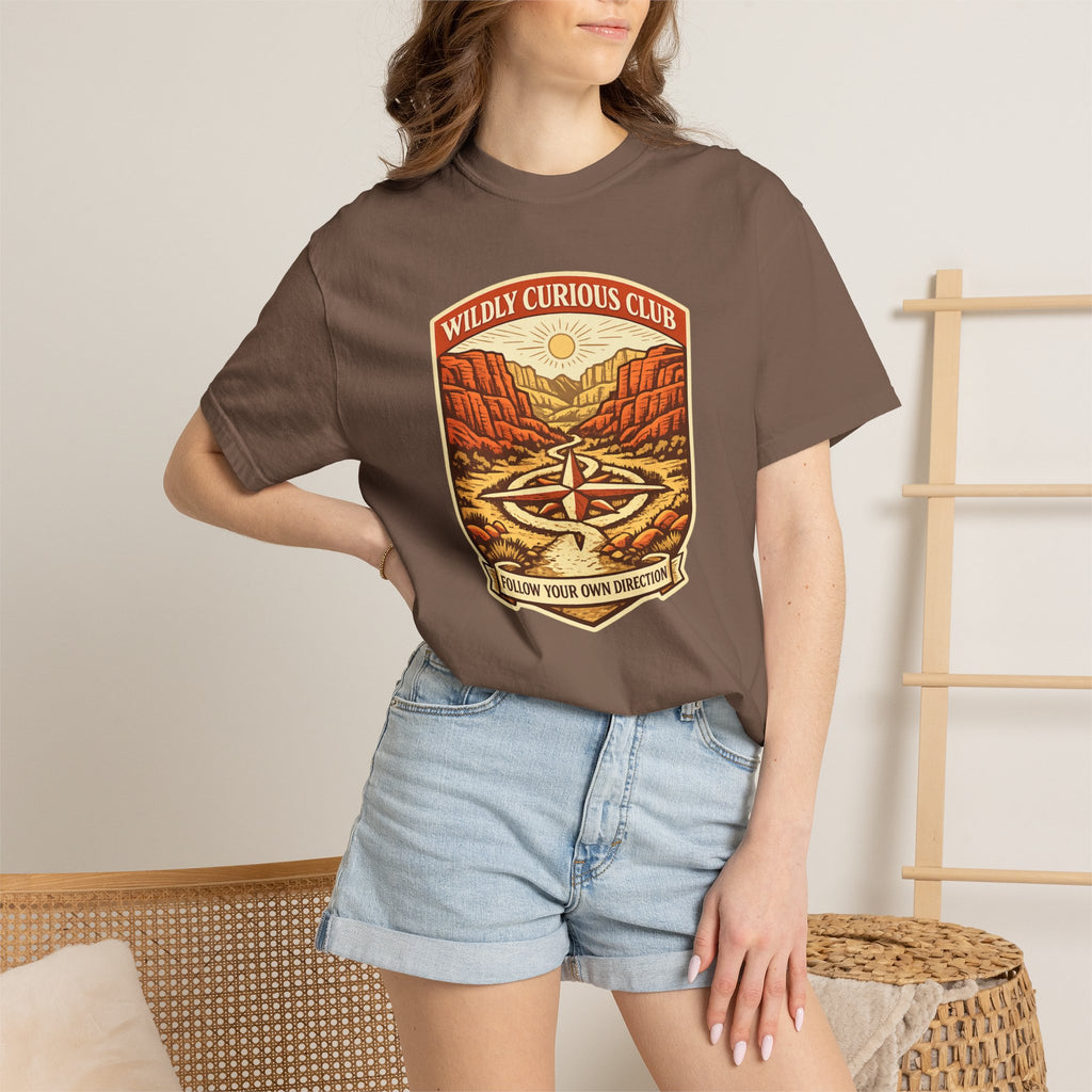 Follow Your Own Direction Canyon Compass T-Shirt