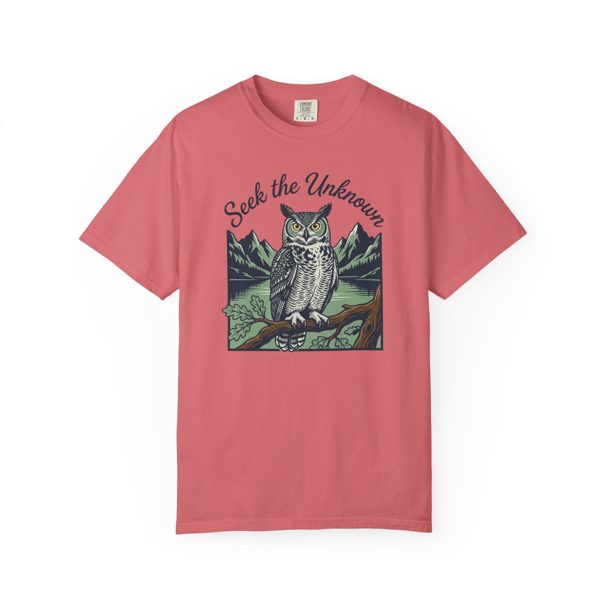 Seek The Unkown Owl T-Shirt