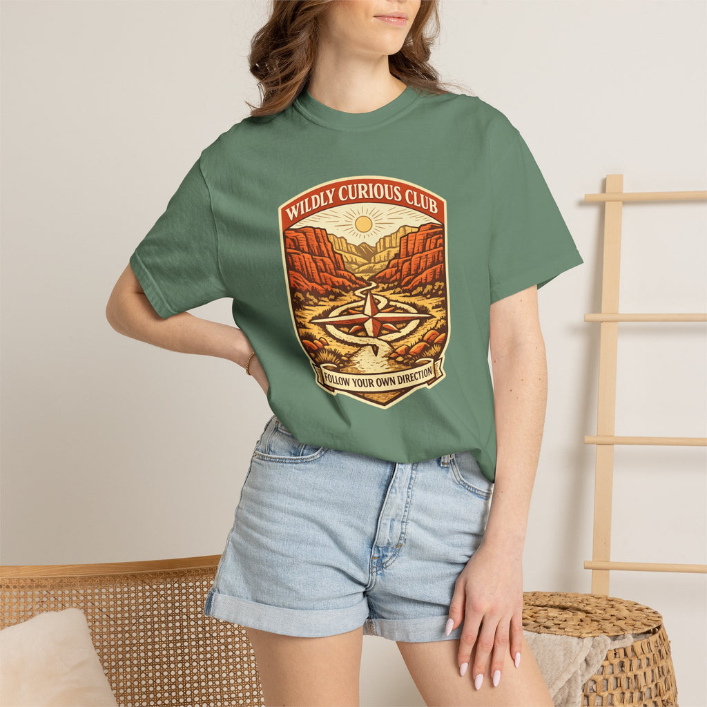 Follow Your Own Direction Canyon Compass T-Shirt