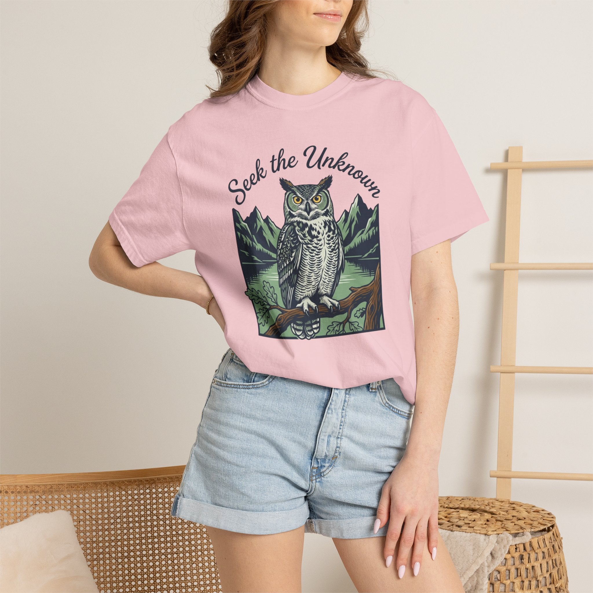Seek The Unkown Owl T-Shirt