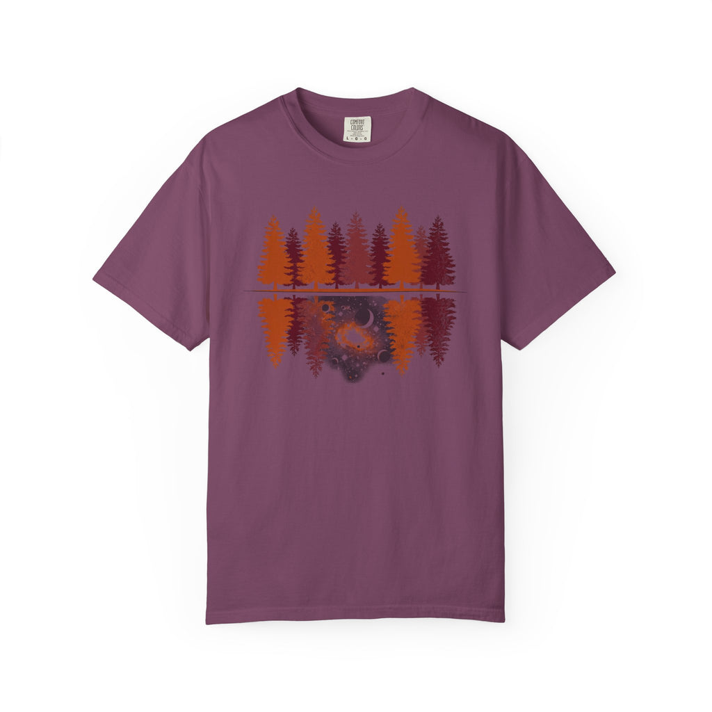 Tree Galaxy Reflection T-Shirts