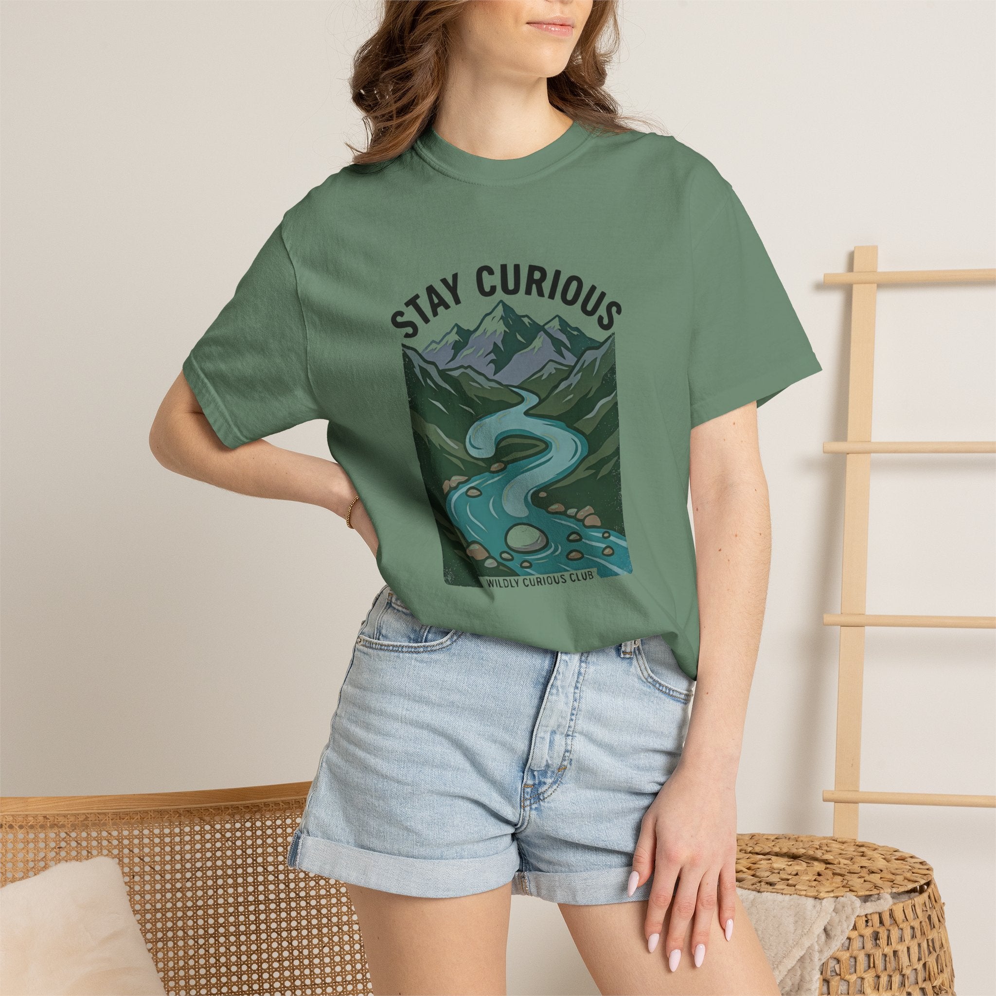 Stay Curious Stream T-Shirt