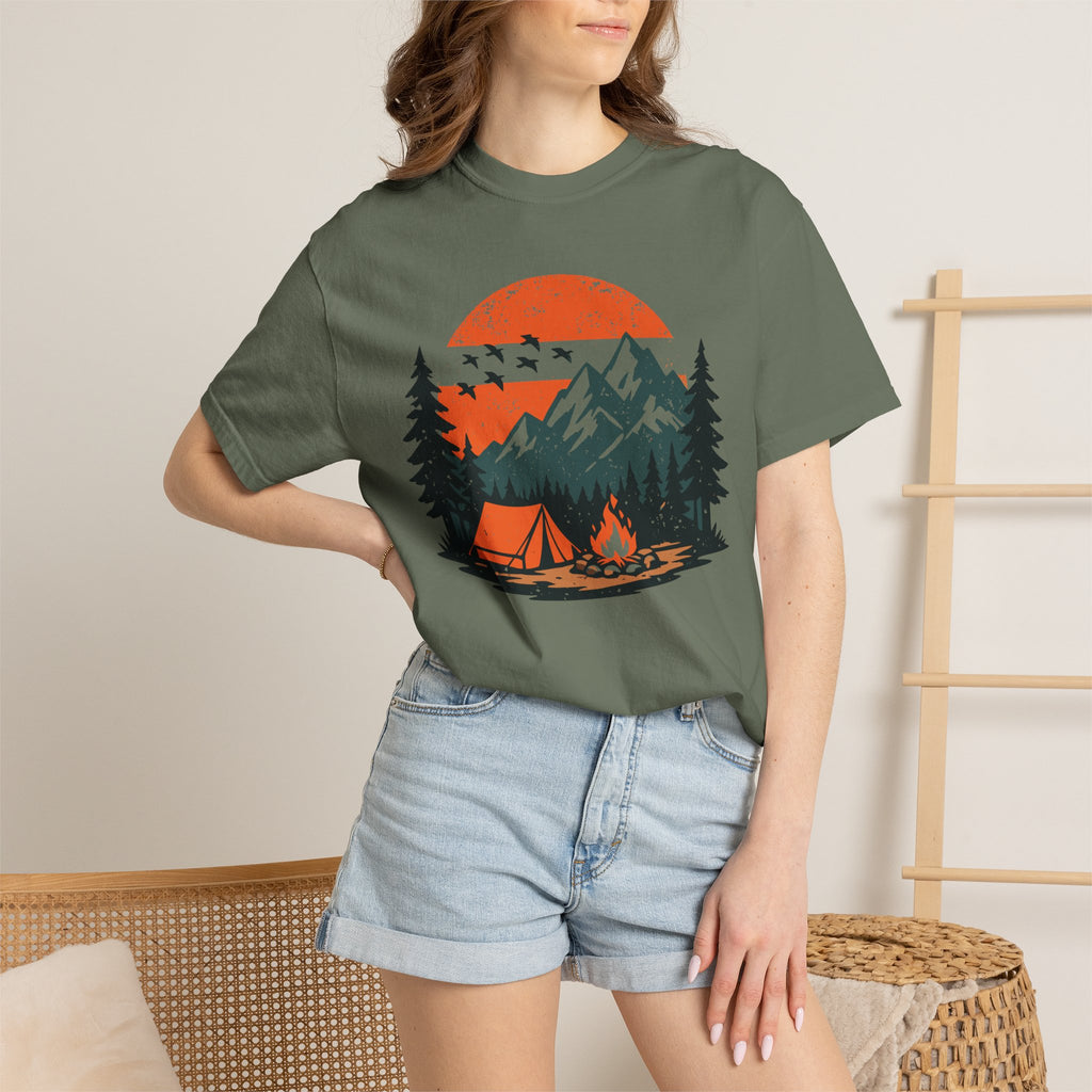 Campfire Sunset T-Shirts