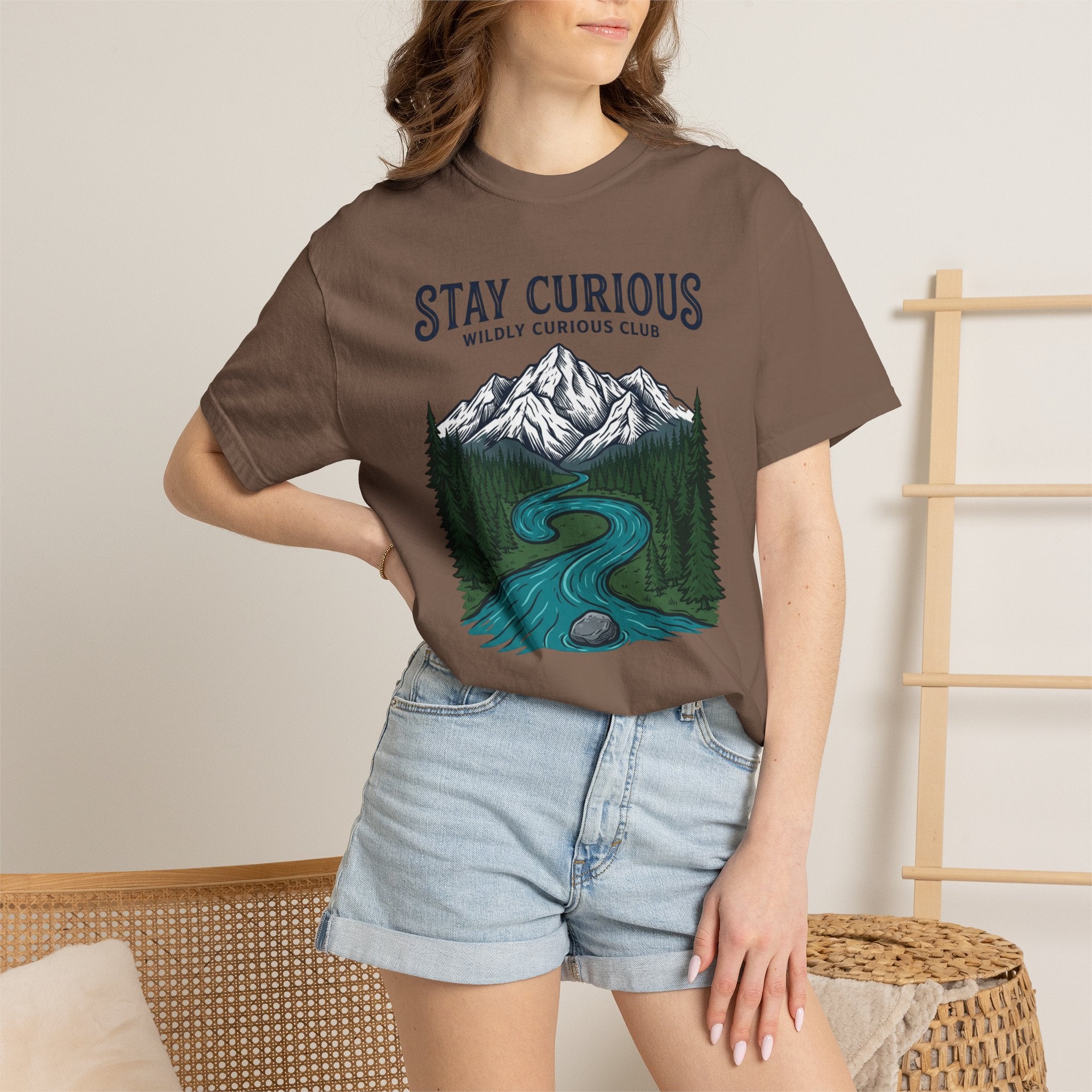 Stay Curious Summit Stream T-Shirt
