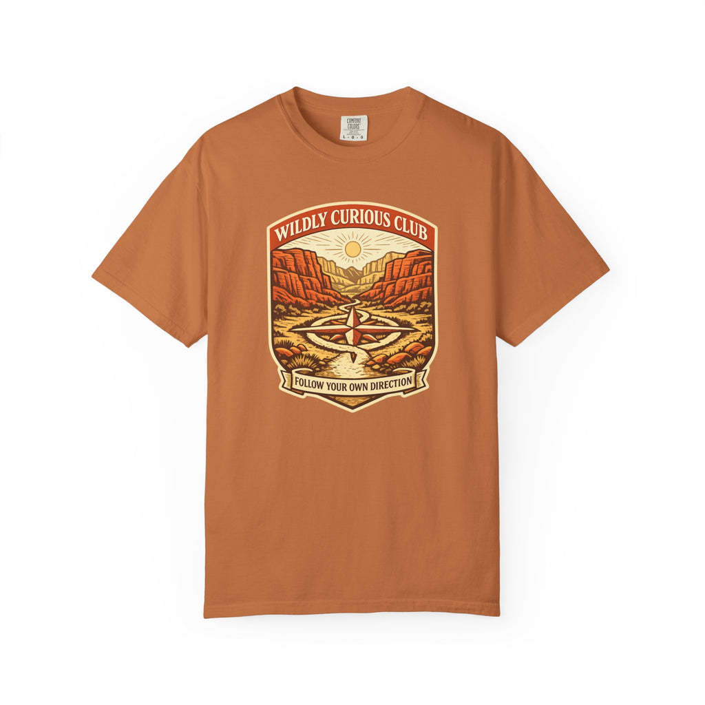Follow Your Own Direction Canyon Compass T-Shirt