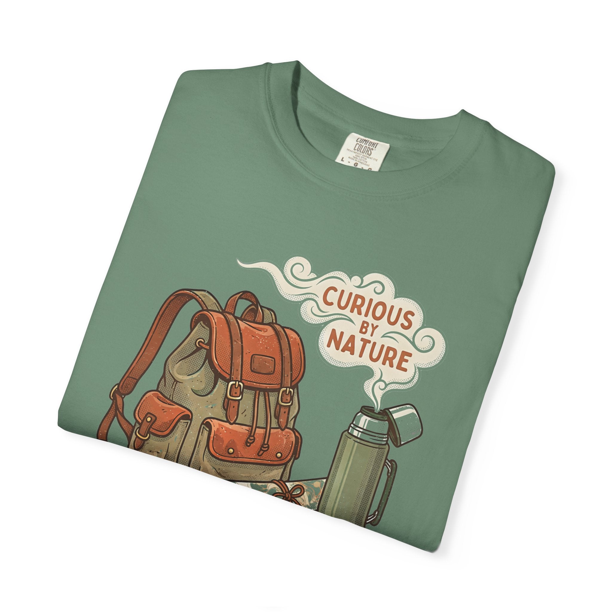 Curious By Nature Backpack T-Shirt